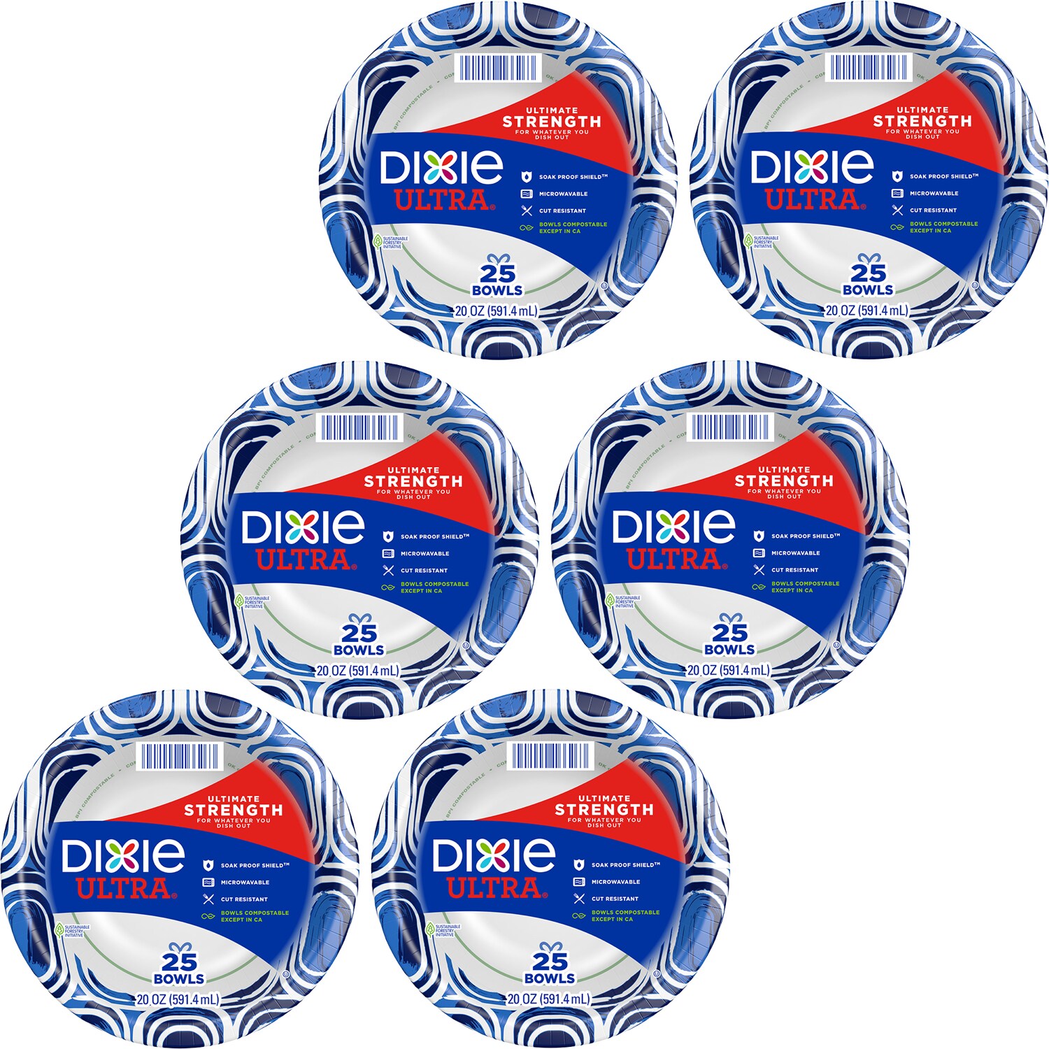 Dixie Ultra Bowls, Case