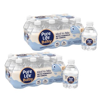 Pure Life Baby Purified Water, Plastic Bottles, Case