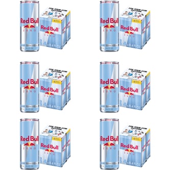 Red Bull Energy Drink, Zero Sugar, Cans, Case 