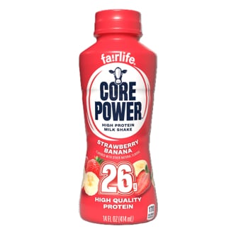Core Power High Protein Milk Shake, Strawberry Banana, Plastic Bottle