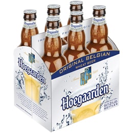 Hoegaarden Belgian White Ale, Glass Bottles