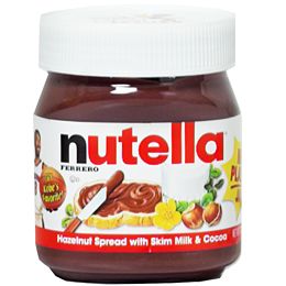 Ferrero Nutella Hazelnut Spread with Skim Milk and Cocoa