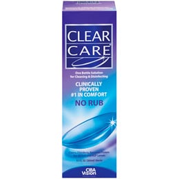 Order Clear Care No Rub Contact Lens Solution Fast Delivery