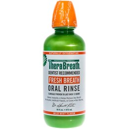 TheraBreath Fresh Breath Oral Rinse, Mild Mint Flavor