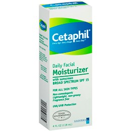 Cetaphil Daily Facial Moisturizer w/ Sunscreen Broad Spectrum SPF 15