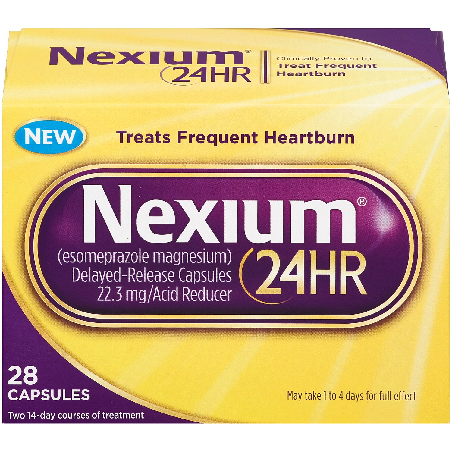 Nexium 24-Hour Heartburn Treatment Capsules