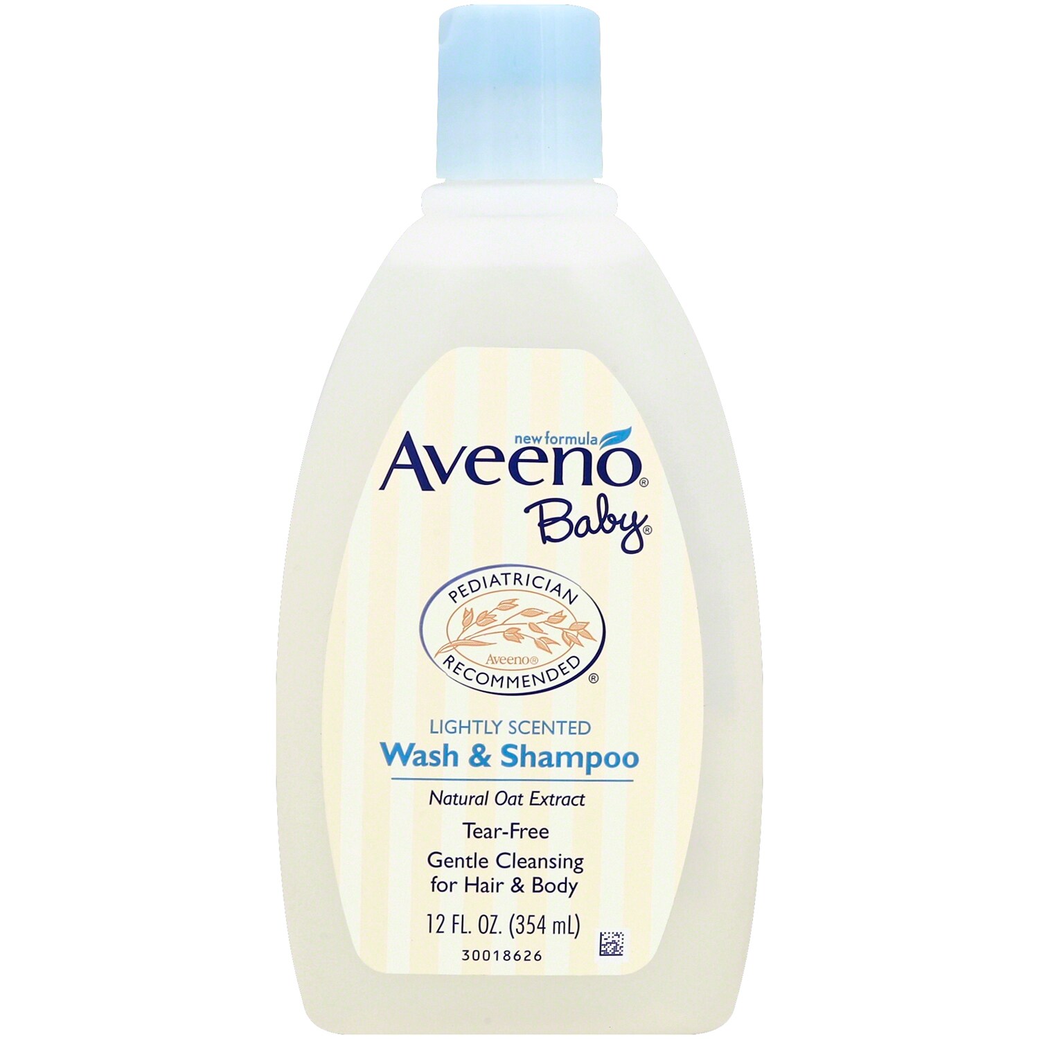 Aveeno Baby Wash & Shampoo, Lightly Scented