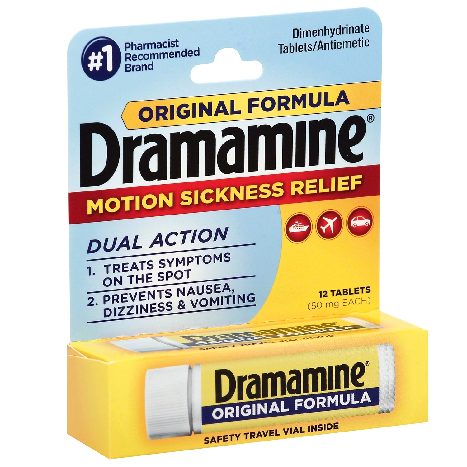 Dramamine Motion Sickness Relief, Original