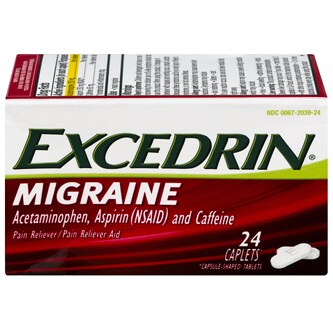 Excedrin Migraine Pain Reliever Caplets 