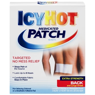 Icy Hot Medicated Patch XL, Extra Strength
