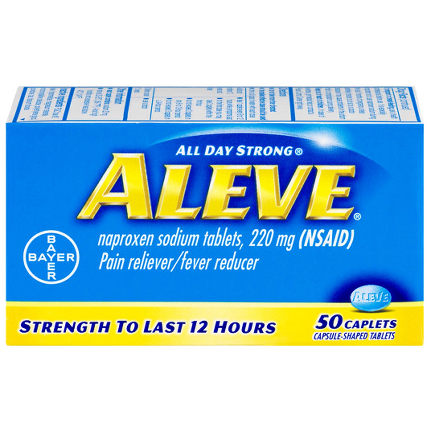 Aleve Caplets, 220mg