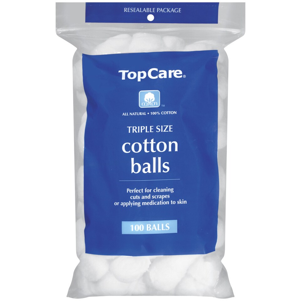 TopCare Triple Size Cotton Balls