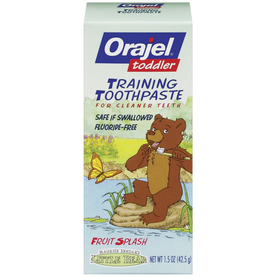 Orajel Toddler Training Toothpaste, Fruit Splash