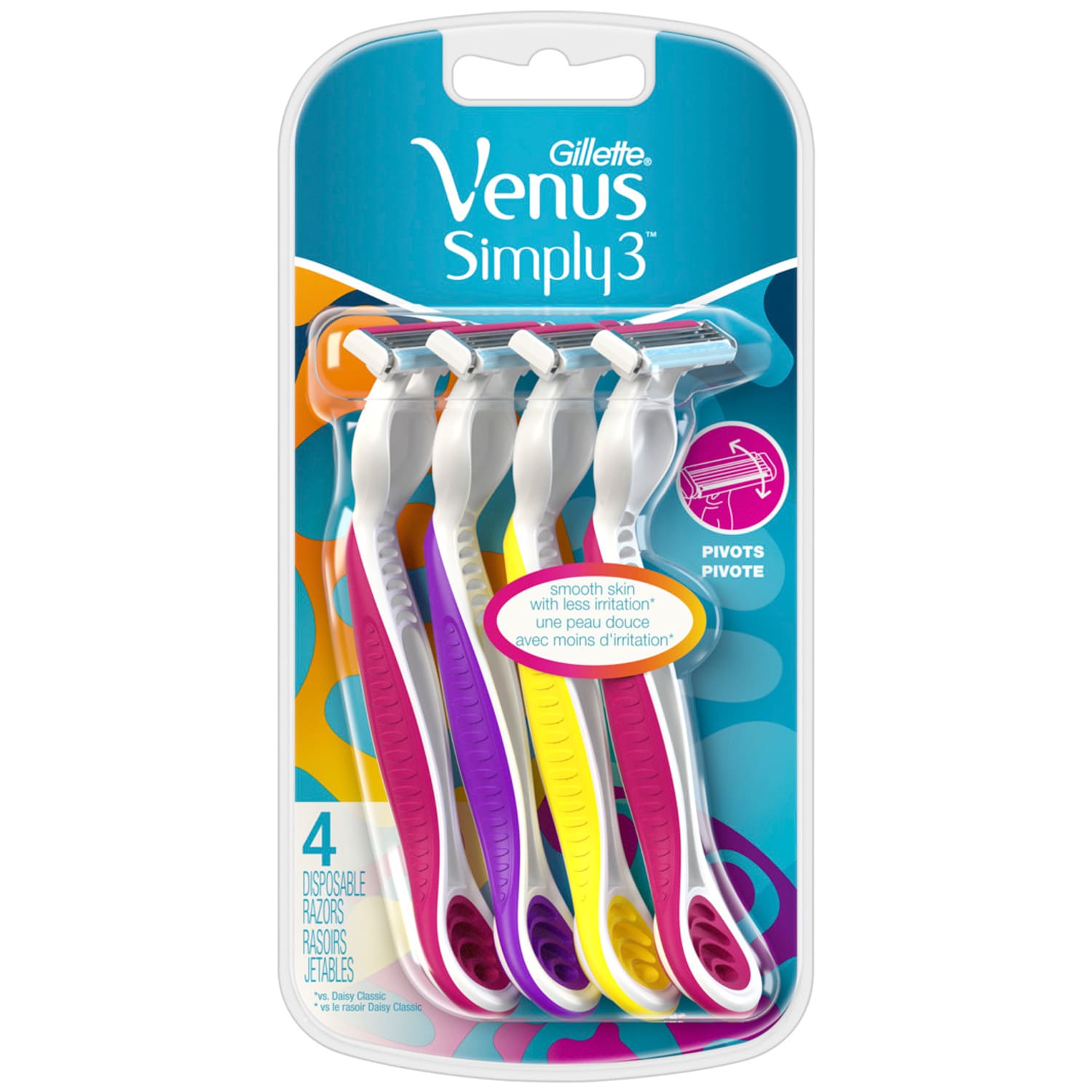 Gillette Venus Simply3 Disposable Razors