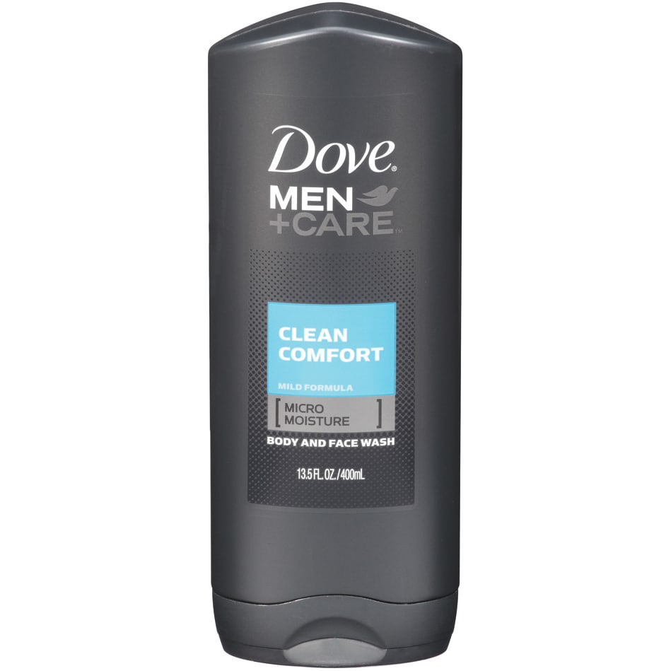 Dove Men+Care Body and Face Wash, Clean Comfort