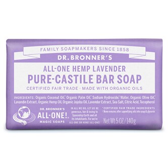 Dr. Bronner's Magic Soaps, All-One Hemp Lavender Pure-Castile Soap
