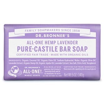 Dr. Bronner's Magic Soaps, All-One Hemp Lavender Pure-Castile Soap