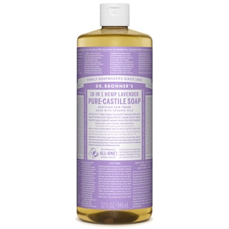 Dr. Bronner's Magic Soaps, 18-In-1 Hemp Lavender Pure-Castile Liquid Soap