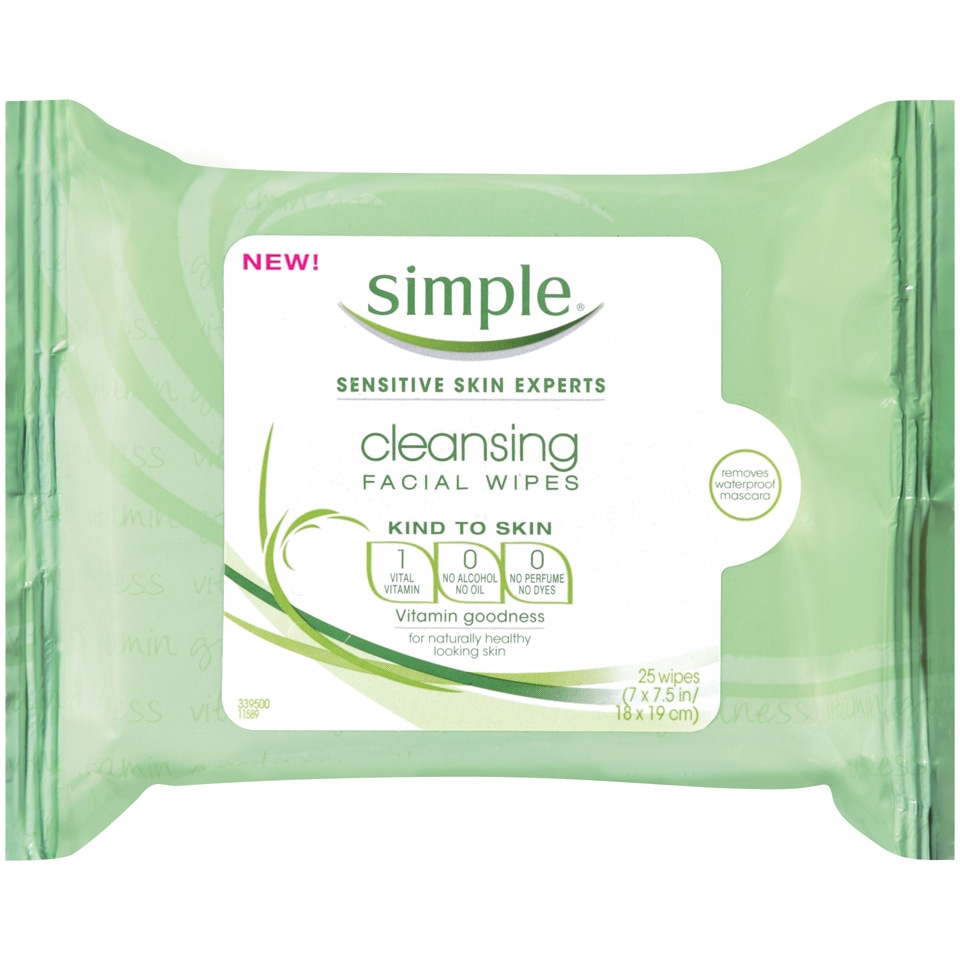 Simple Cleansing Facial Wipes