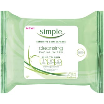 Simple Cleansing Facial Wipes