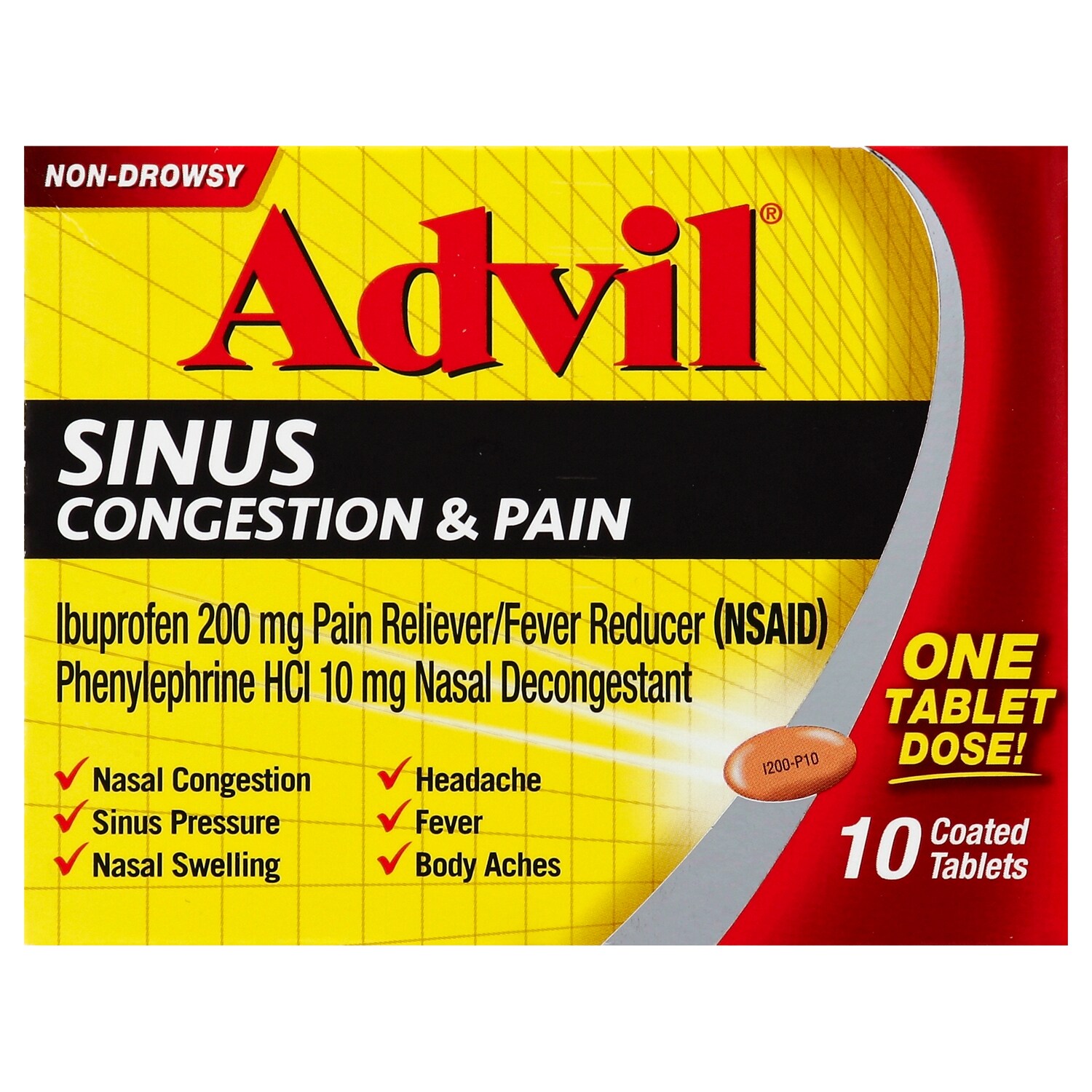 Advil Sinus Congestion and Pain Relief