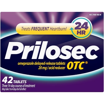 Prilosec OTC Tablets, 20.6mg