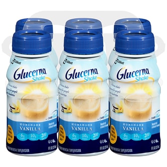 Glucerna Shake, Homemade Vanilla, Plastic Bottles