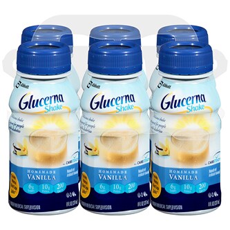 Glucerna Shake, Homemade Vanilla, Plastic Bottles