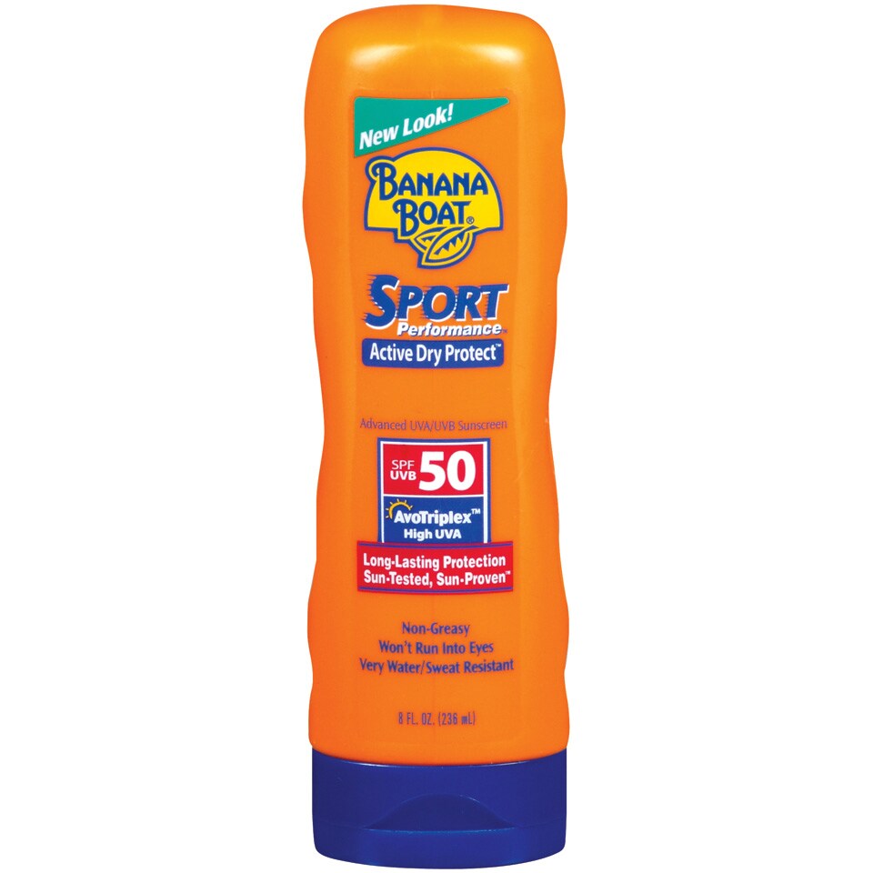 Banana Boat Sport Performance Sunscreen Lotion, SPF 50