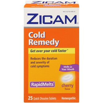 Zicam Cold Remedy RapidMelts Tablets, Cherry