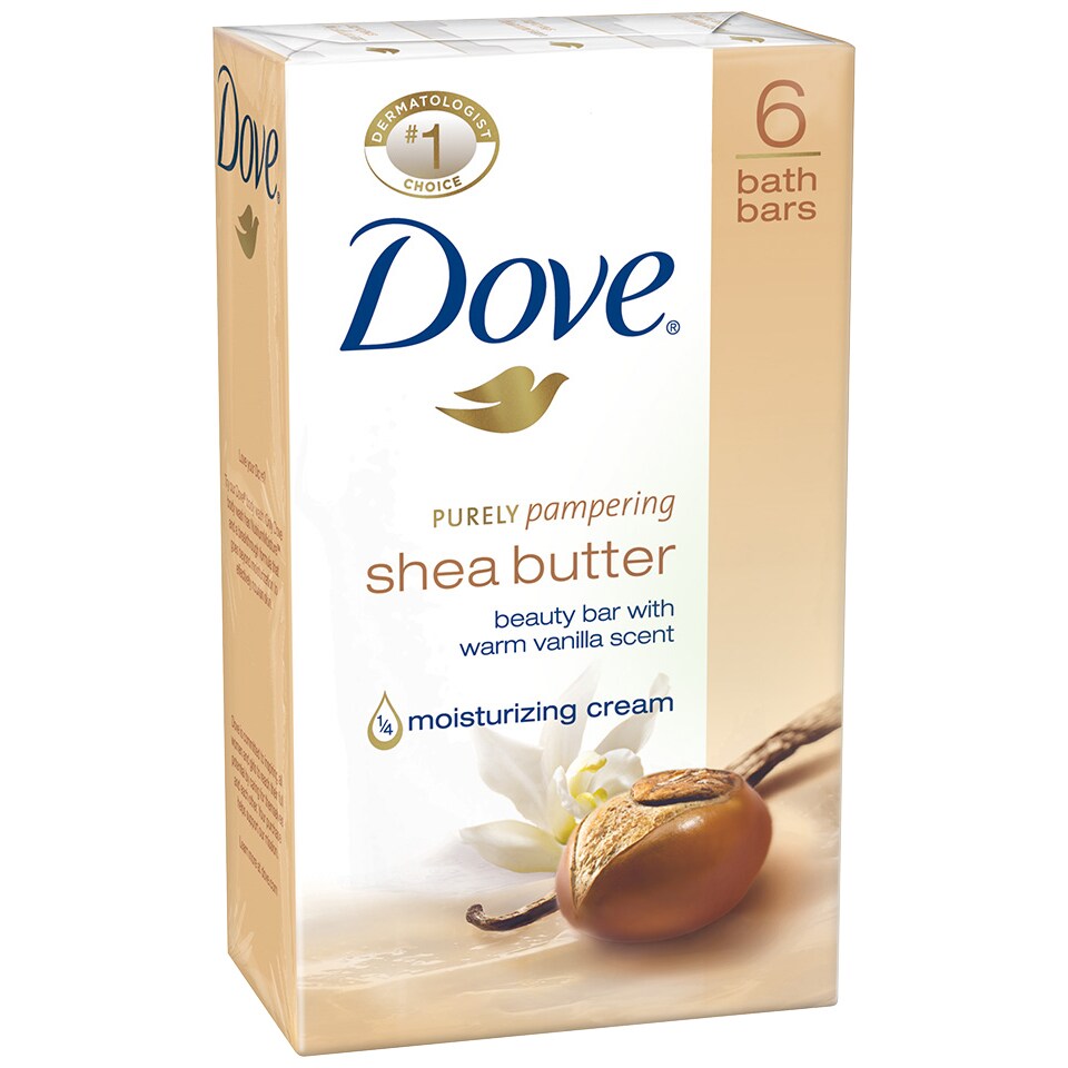 Dove Bar Soap, Shea Butter