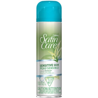 Gillette Satin Care Sensitive Skin Shave Gel