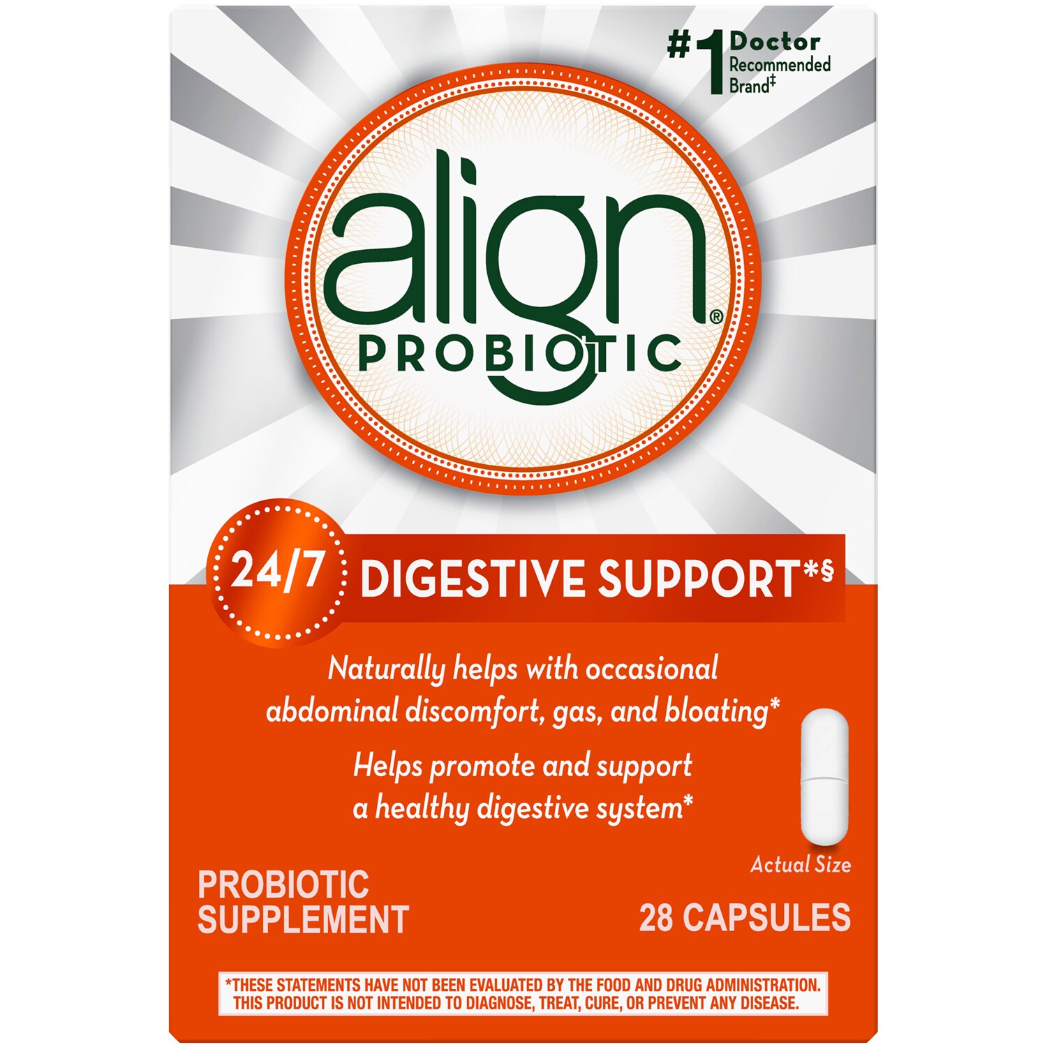 Align Probiotic Supplement Capsules