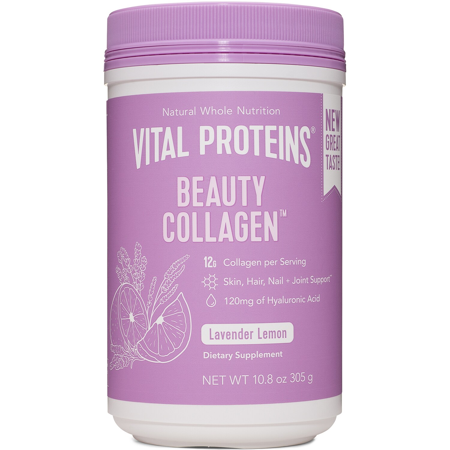 Vital Proteins Beauty Collagen Powder, Lavender Lemon