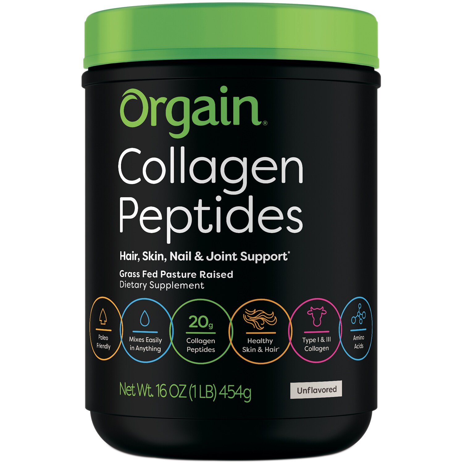 Orgain Collagen Peptides Powder