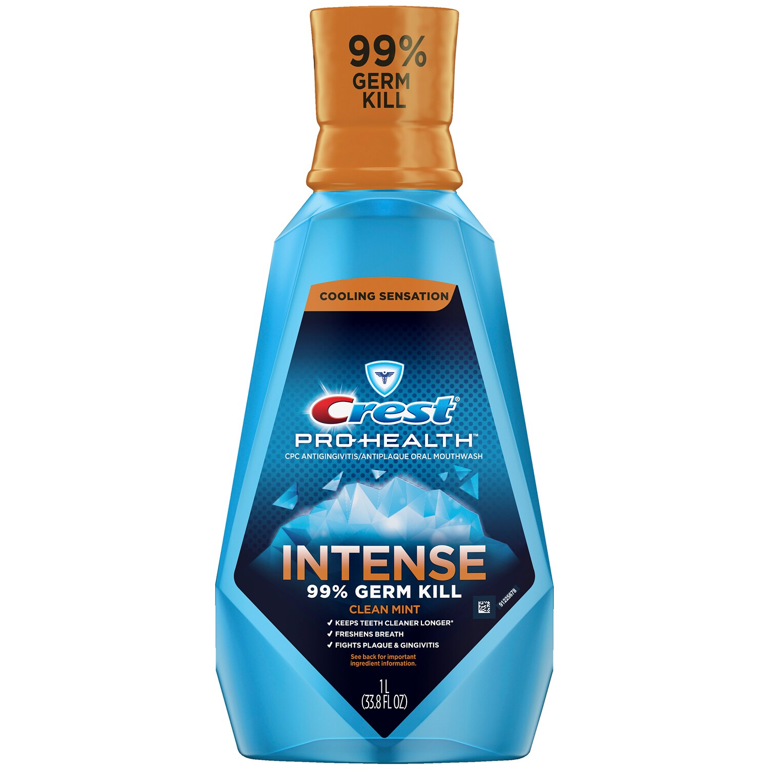 Crest Pro-Health Intense Mouthwash, Clean Mint