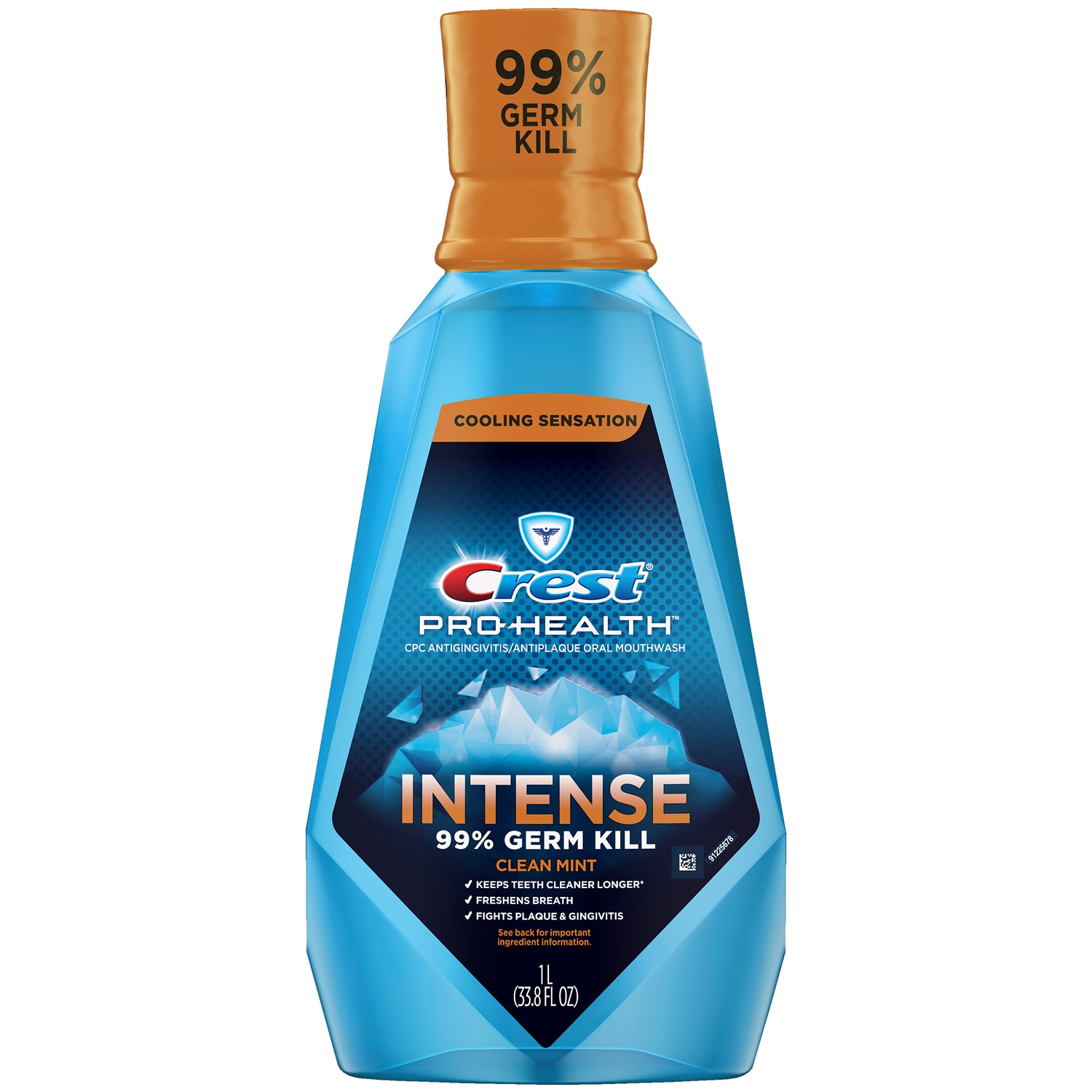 Crest Pro-Health Intense Mouthwash, Clean Mint