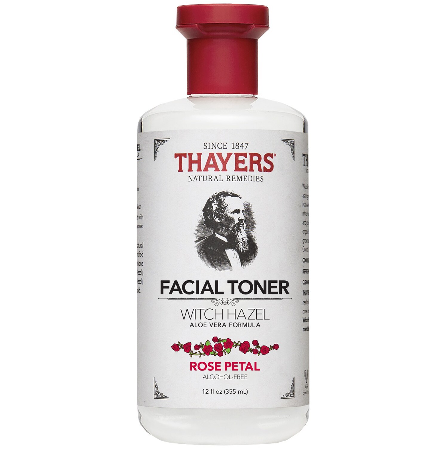 Thayers Natural Remedies Witch Hazel Facial Toner, Rose Petal