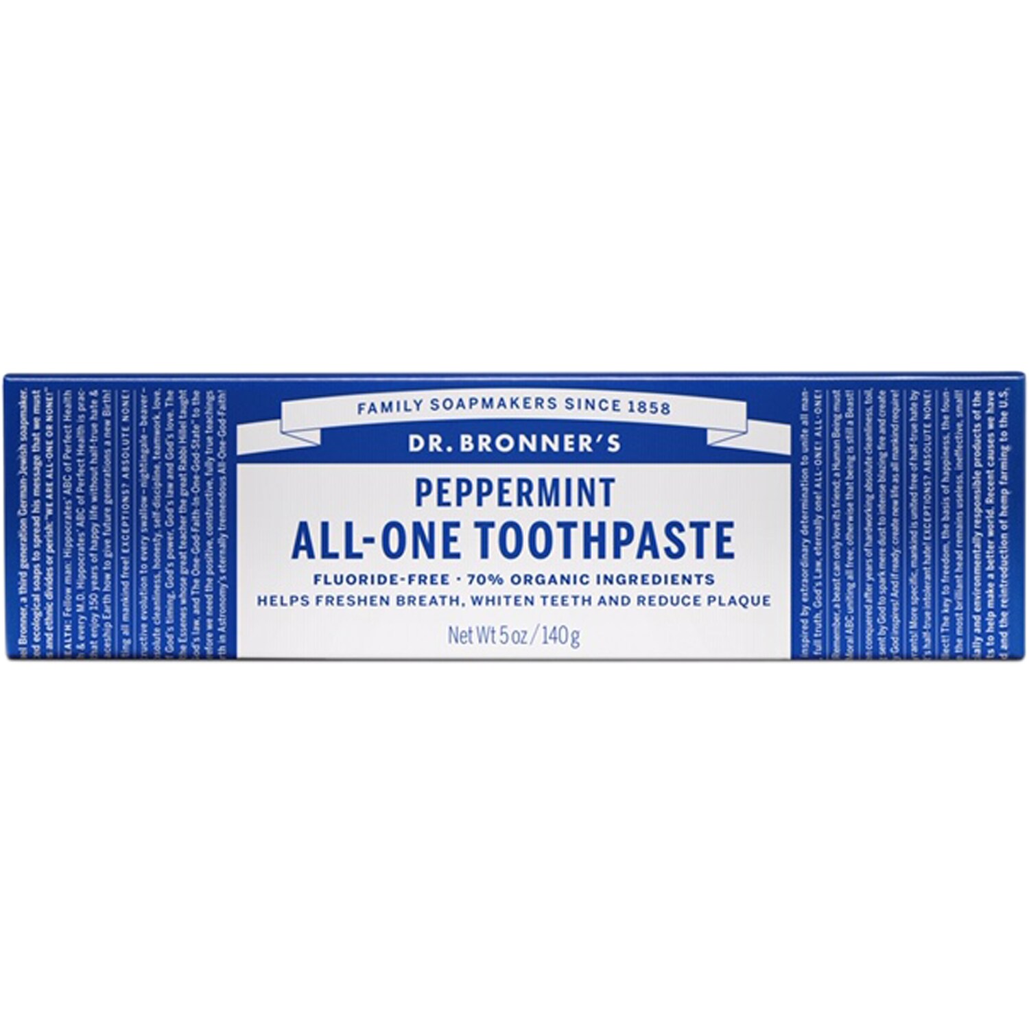 Dr. Bronner's All-One Toothpaste, Peppermint