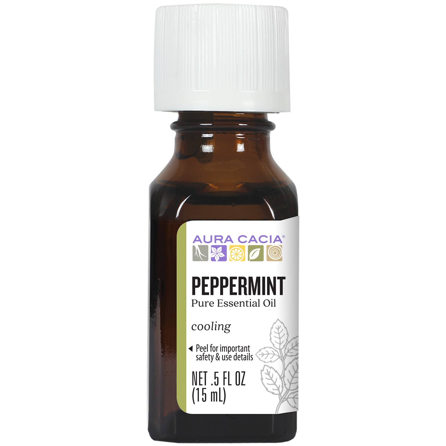 Aura Cacia Pure Essential Oil, Peppermint
