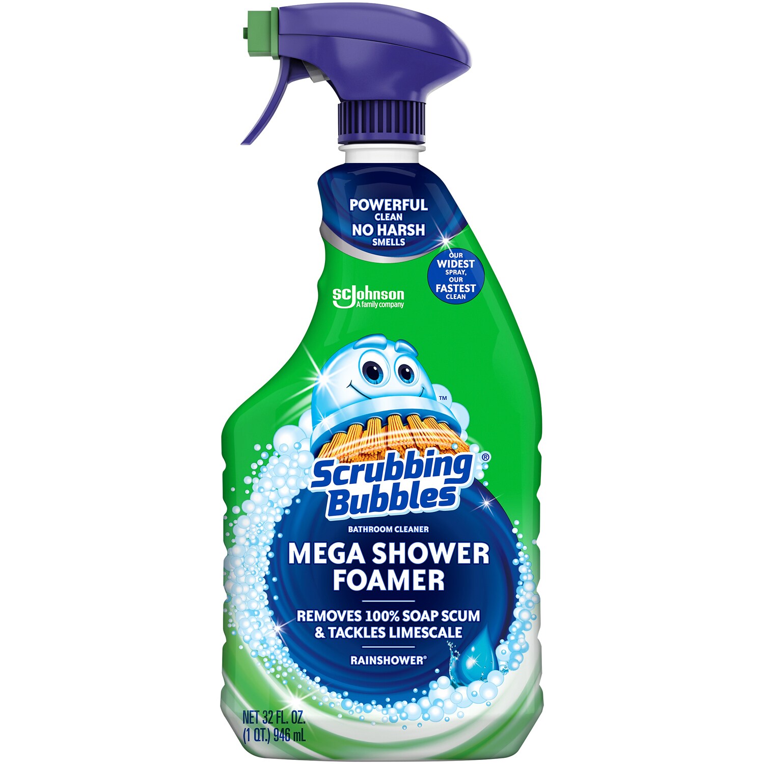 Scrubbing Bubbles Mega Shower Foamer, Rainshower