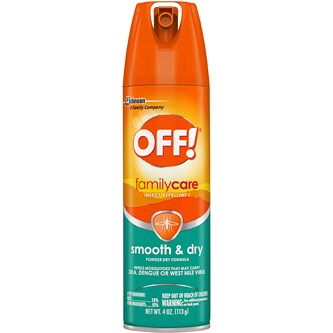 OFF! FamilyCare Insect Repellent, Smooth & Dry