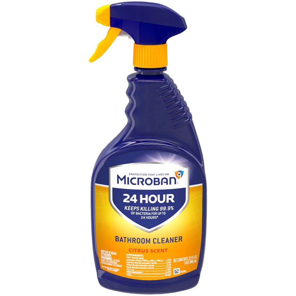 MicroBan 24 Hour Bathroom Cleaner, Citrus Scent
