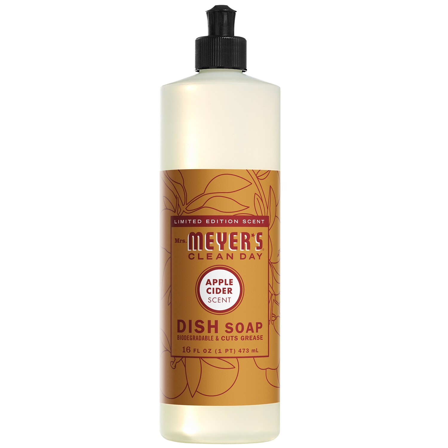 Mrs. Meyer's Clean Day Liquid Dish Soap, Apple Cider