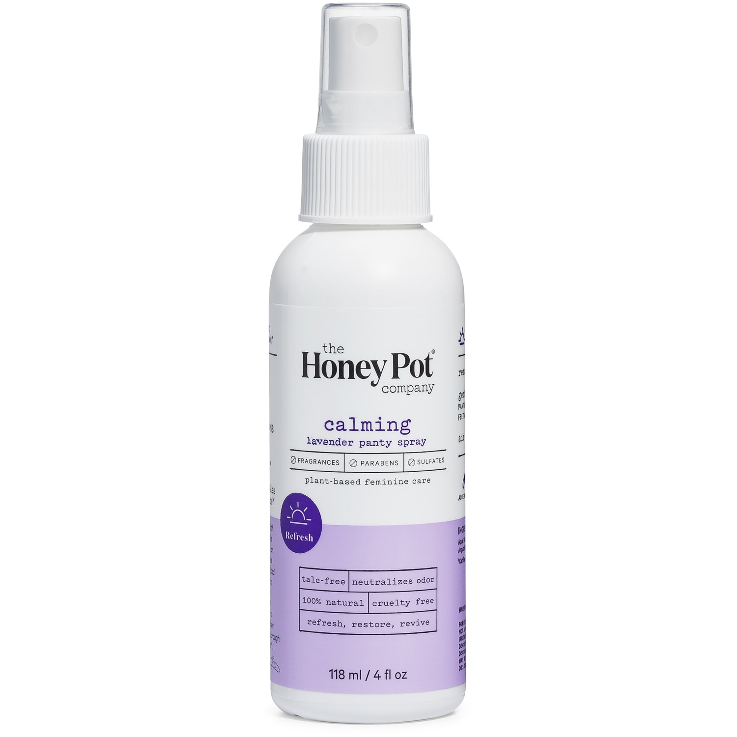 The Honey Pot Company Calming Panty Spray, Lavender