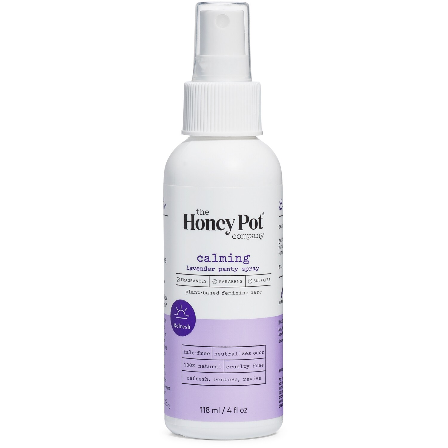 The Honey Pot Company Calming Panty Spray, Lavender