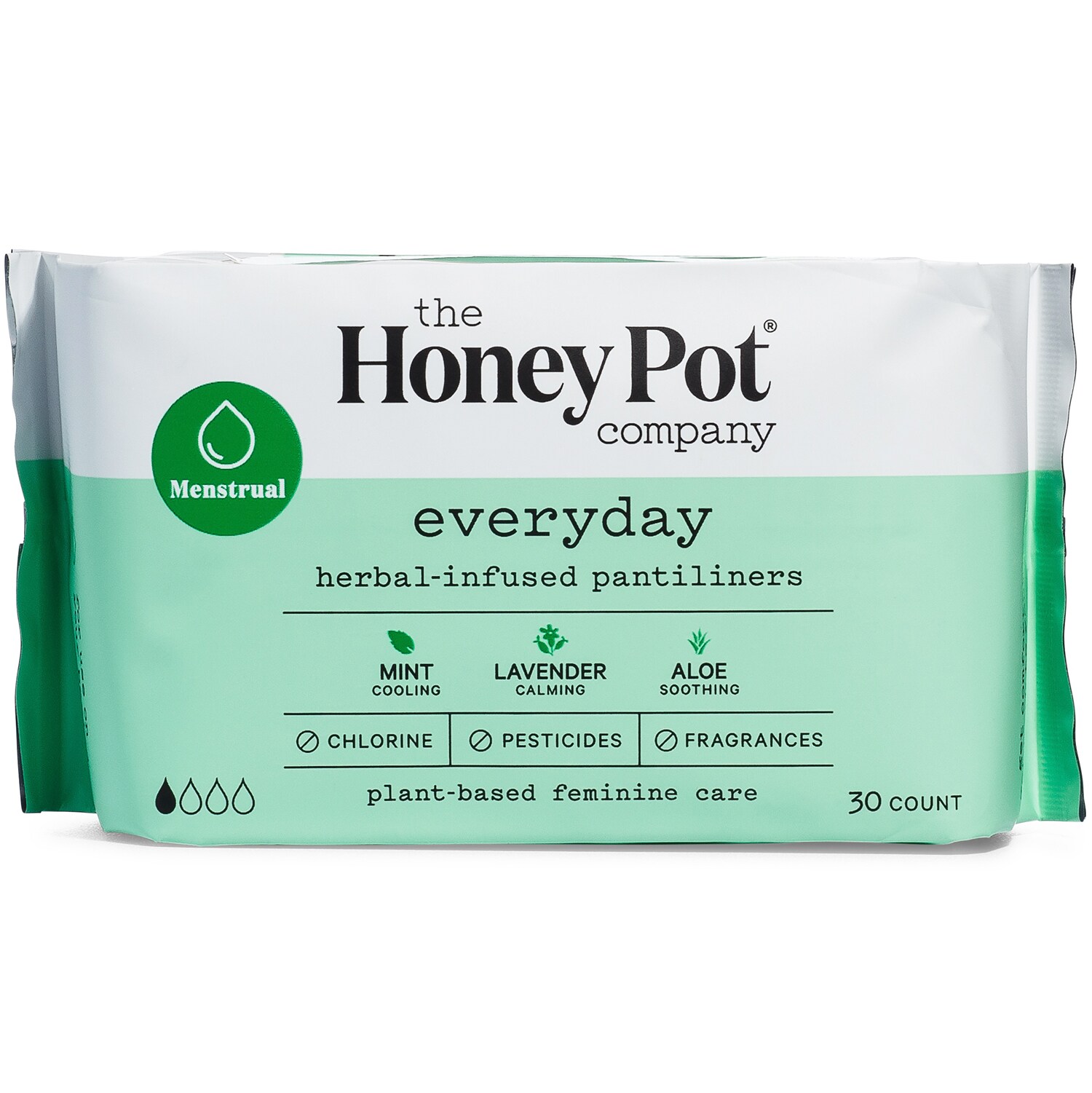 The Honey Pot Company Herbal-Infused Everyday Pantiliners
