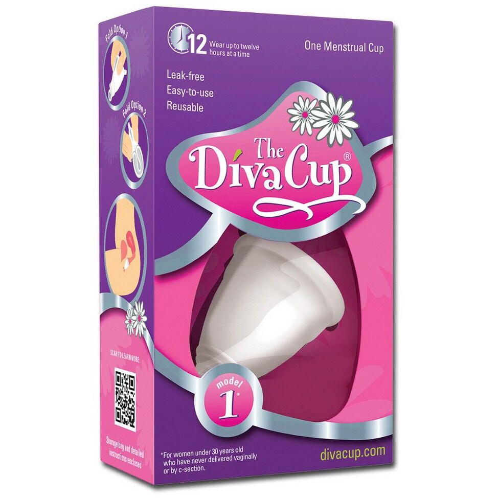 The Diva Cup Menstrual Cup, Size 1