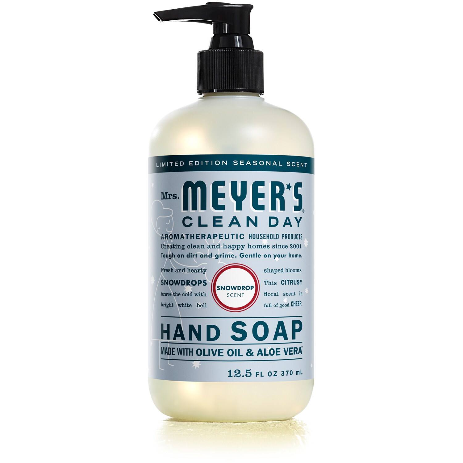 Mrs. Meyer's Clean Day Liquid Hand Soap, Snowdrop