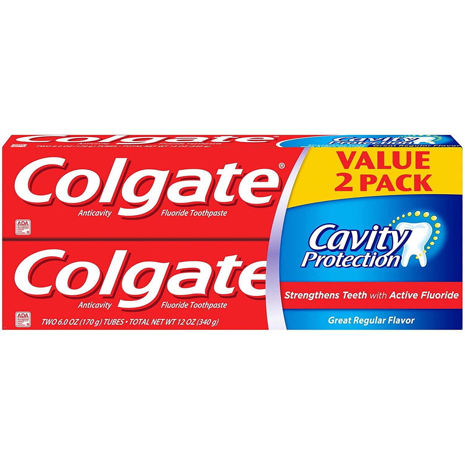 Colgate Cavity Protection Toothpaste Value Pack
